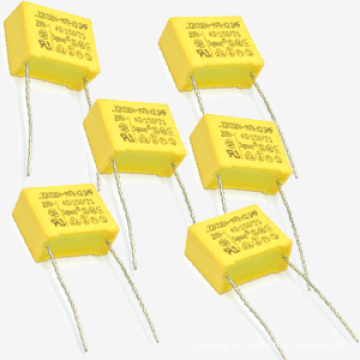 Capacitor de Filme de Polipropileno Metalizado Amarelo X2 Capacitor Tmcf18